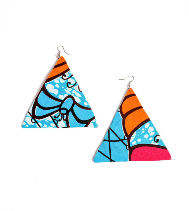 Pyramid Statement Earrings